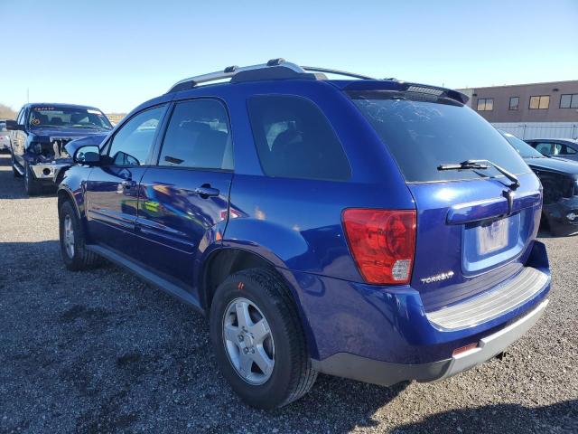 2CKDL63F866021750 - 2006 PONTIAC TORRENT BLUE photo 3