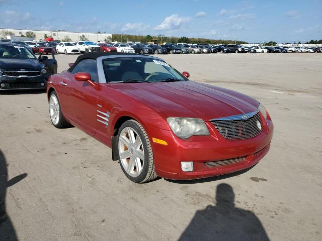 1C3AN65L65X042445 - 2005 CHRYSLER CROSSFIRE RED photo 1