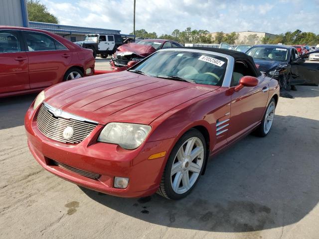 1C3AN65L65X042445 - 2005 CHRYSLER CROSSFIRE RED photo 2