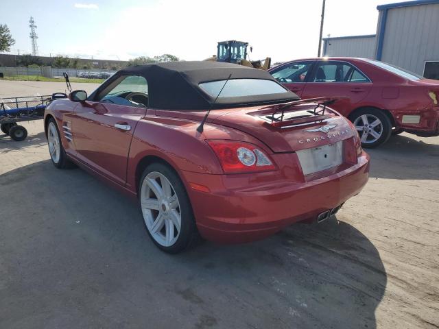 1C3AN65L65X042445 - 2005 CHRYSLER CROSSFIRE RED photo 3