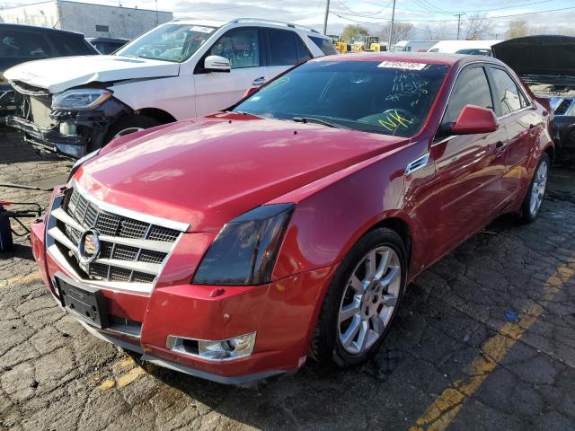 1G6DU57V590135060 - 2009 CADILLAC CTS HI FEA RED photo 2