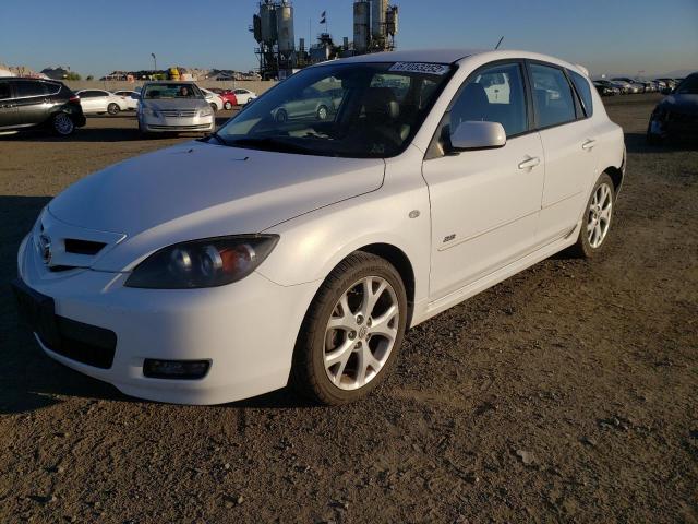 JM1BK344981181199 - 2008 MAZDA 3 HATCHBAC WHITE photo 1