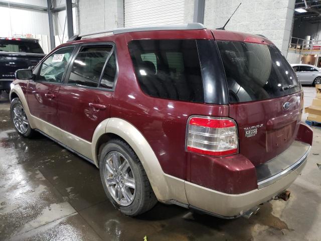 1FMDK08W68GA15623 - 2008 FORD TAURUS X E BURGUNDY photo 2