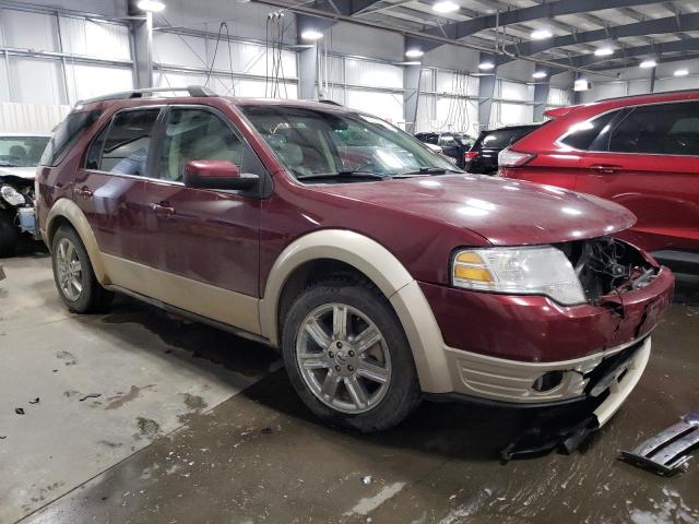 1FMDK08W68GA15623 - 2008 FORD TAURUS X E BURGUNDY photo 4