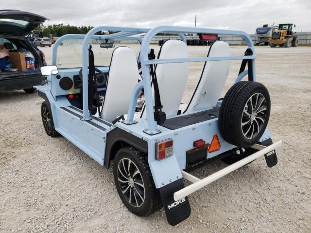 5YNWAHBG0JS020810 - 2018 MOKE CRUISER BLUE photo 3