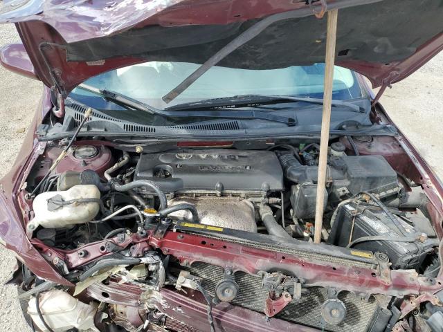 JTKDE177250033495 - 2005 TOYOTA SCION TC BURGUNDY photo 11