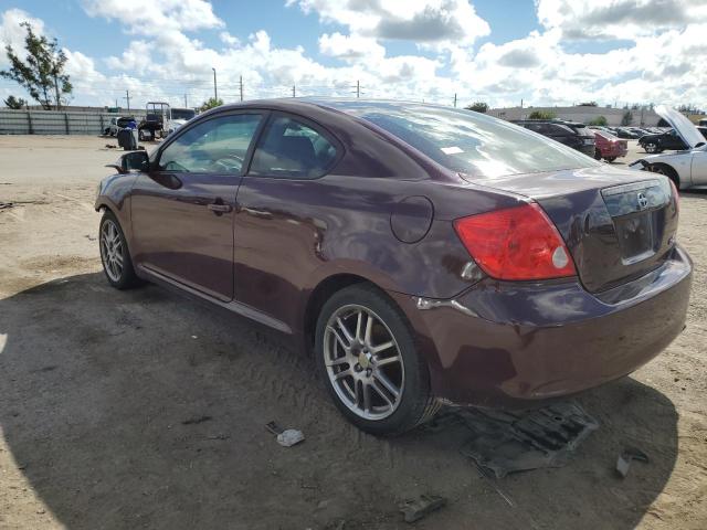 JTKDE177250033495 - 2005 TOYOTA SCION TC BURGUNDY photo 2
