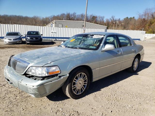 1LNHM82V27Y628874 - 2007 LINCOLN TOWN CAR S BLUE photo 2