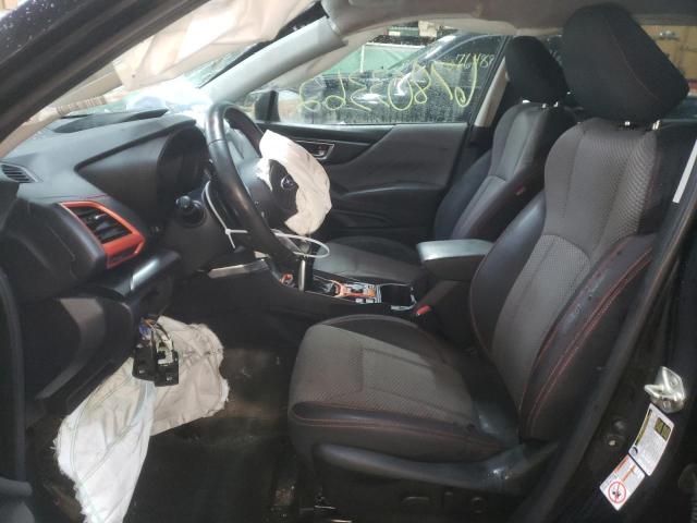 JF2SKAPC5KH472547 - 2019 SUBARU FORESTER S BLACK photo 7