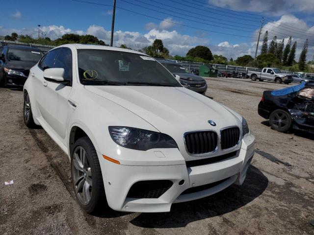 5YMGZ0C58CLK14918 - 2012 BMW X6 M WHITE photo 1