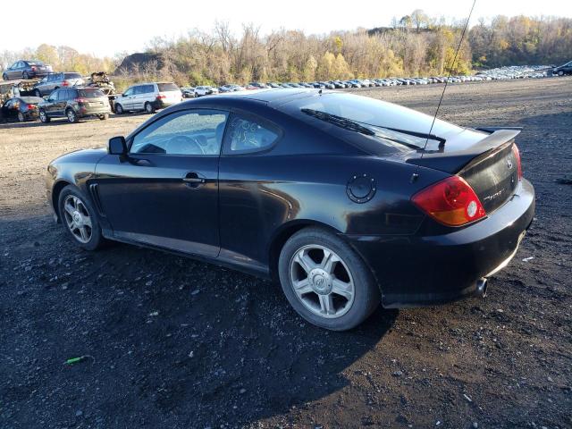 KMHHN65F73U014474 - 2003 HYUNDAI TIBURON GT BLACK photo 2