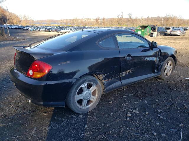 KMHHN65F73U014474 - 2003 HYUNDAI TIBURON GT BLACK photo 3