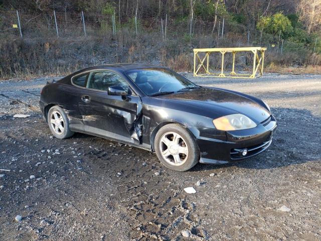 KMHHN65F73U014474 - 2003 HYUNDAI TIBURON GT BLACK photo 4