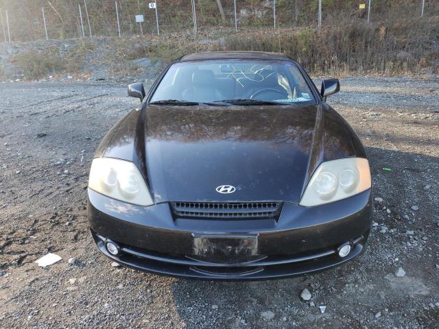 KMHHN65F73U014474 - 2003 HYUNDAI TIBURON GT BLACK photo 5