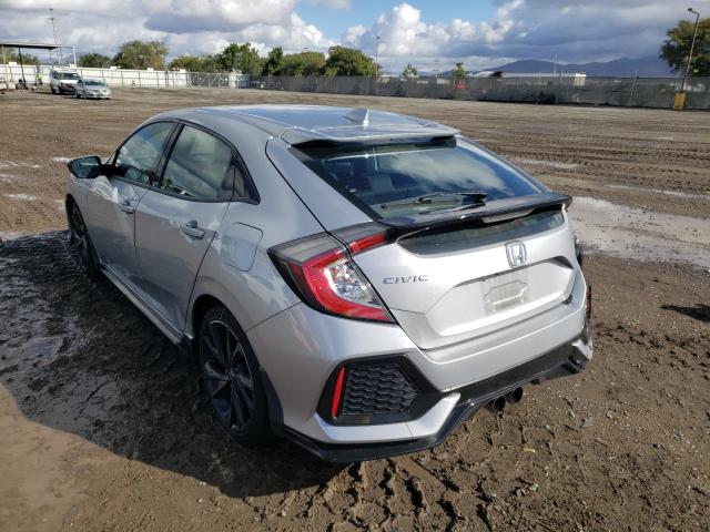 SHHFK7H49KU417012 - 2019 HONDA CIVIC SPOR 银色 照片 3