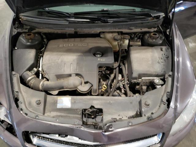1G1ZC5EB7A4163138 - 2010 CHEVROLET MALIBU 1LT ნაცრისფერი ფოტო 11