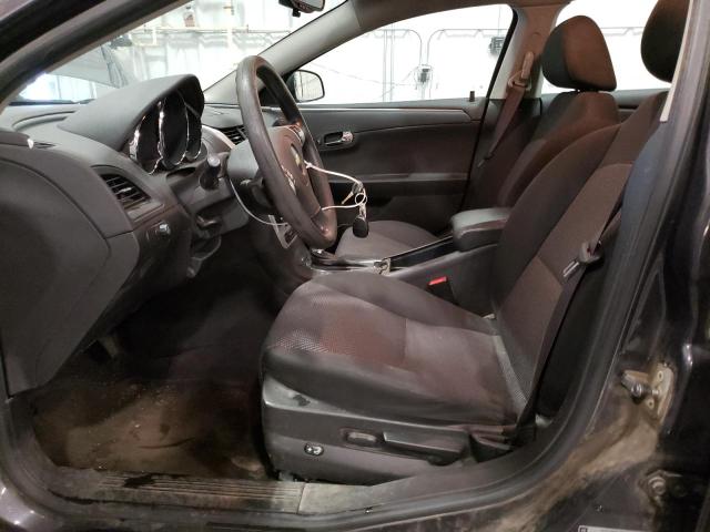 1G1ZC5EB7A4163138 - 2010 CHEVROLET MALIBU 1LT ნაცრისფერი ფოტო 7