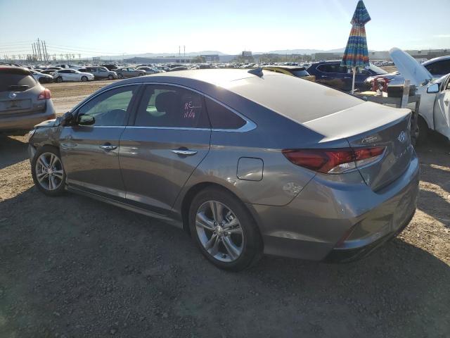 5NPE34AF0KH757431 - 2019 HYUNDAI SONATA LIM SILVER photo 2