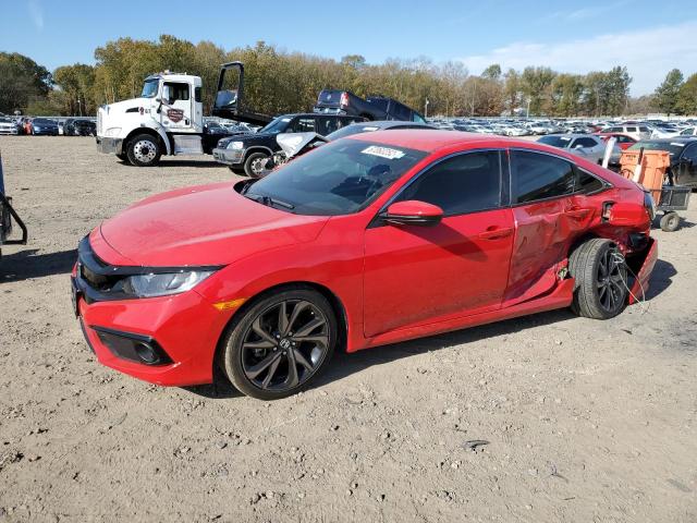 2HGFC2F81KH592163 - 2019 HONDA CIVIC SPOR RED photo 1