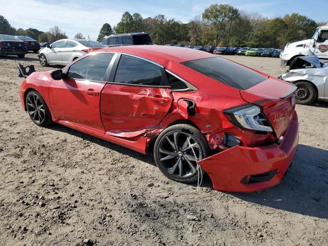 2HGFC2F81KH592163 - 2019 HONDA CIVIC SPOR RED photo 2