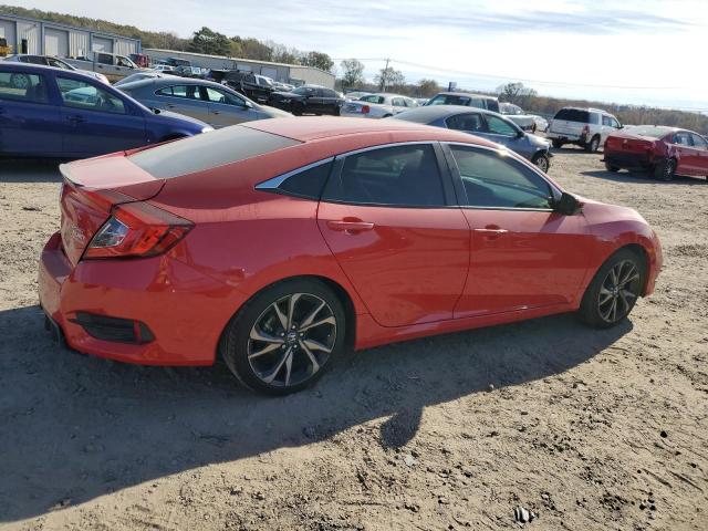 2HGFC2F81KH592163 - 2019 HONDA CIVIC SPOR RED photo 3