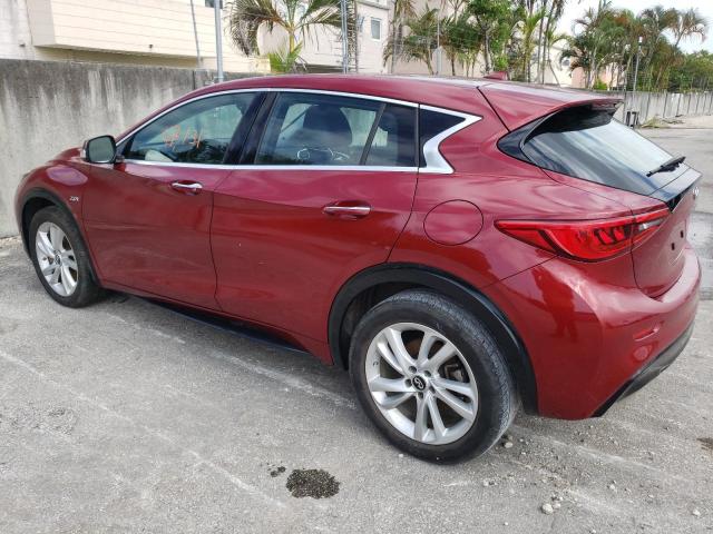 SJKCH5CP3JA059290 - 2018 INFINITI QX30 BASE RED photo 2