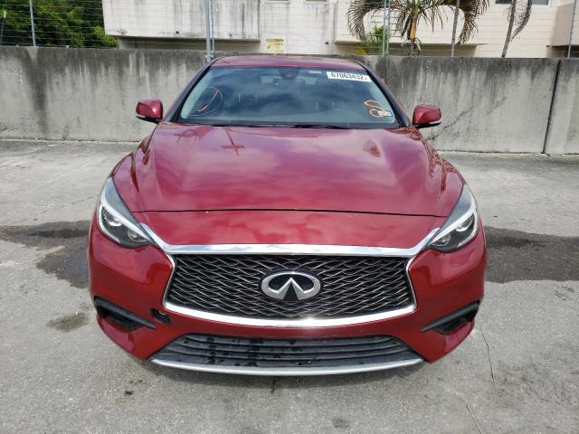 SJKCH5CP3JA059290 - 2018 INFINITI QX30 BASE RED photo 5