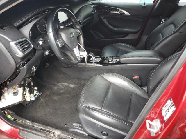 SJKCH5CP3JA059290 - 2018 INFINITI QX30 BASE RED photo 7