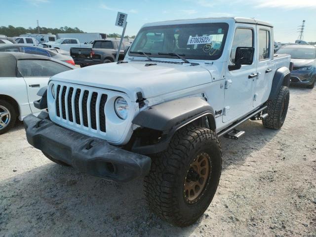 1C6JJTAG8LL129872 - 2020 JEEP GLADIATOR WHITE photo 2