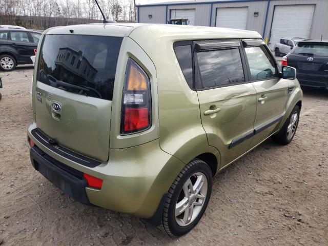 KNDJT2A2XB7288708 - 2011 KIA SOUL GREEN photo 4