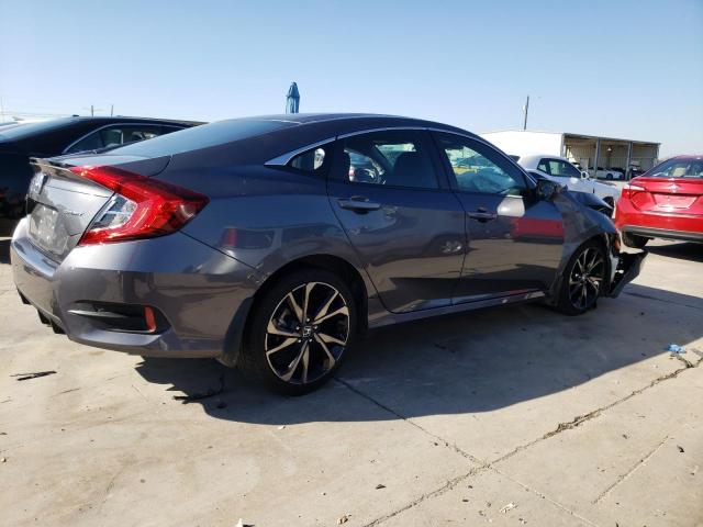 2HGFC2F85MH539453 - 2021 HONDA CIVIC SPOR GRAY photo 3