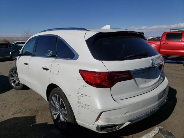 5J8YD4H99LL011522 - 2020 ACURA MDX ADVANC WHITE photo 2