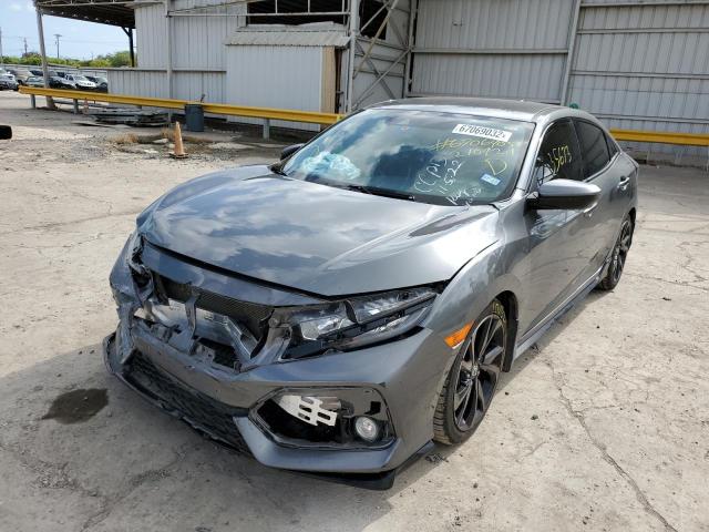 SHHFK7H48KU210921 - 2019 HONDA CIVIC SPOR 灰色 照片 2