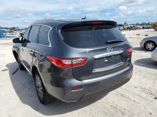 5N1AL0MN3DC346447 - 2013 INFINITI JX35 GRAY photo 2