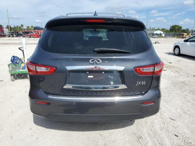 5N1AL0MN3DC346447 - 2013 INFINITI JX35 GRAY photo 6