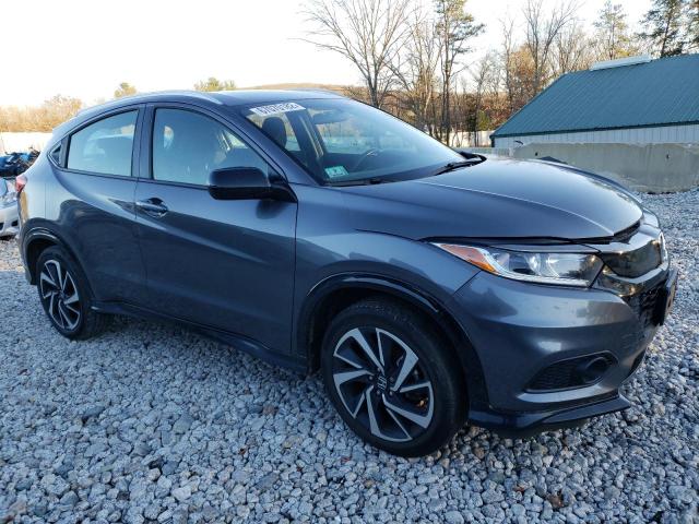 3CZRU6H16KG709813 - 2019 HONDA HR-V SPORT GRAY photo 4