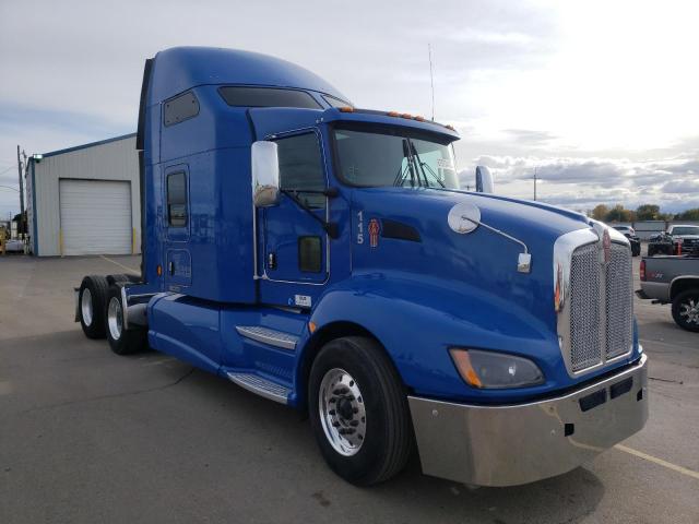 1XKAD49X6DJ353511 - 2013 KENWORTH CONSTRUCTI BLUE photo 1