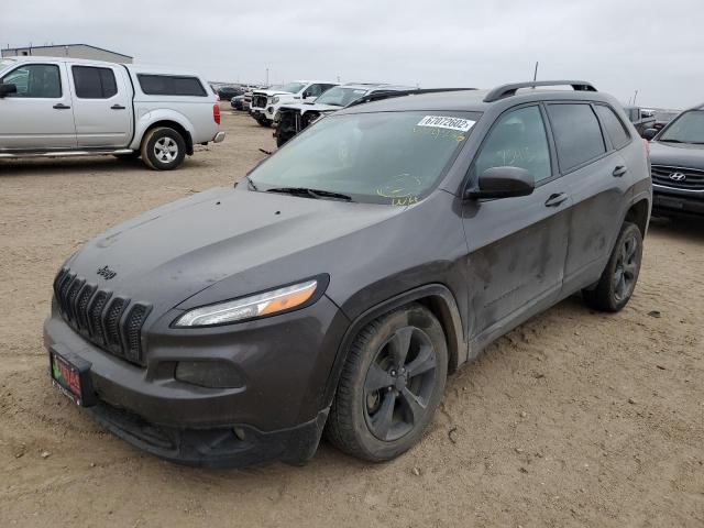 1C4PJLCB8JD574236 - 2018 JEEP CHEROKEE L GRAY photo 2