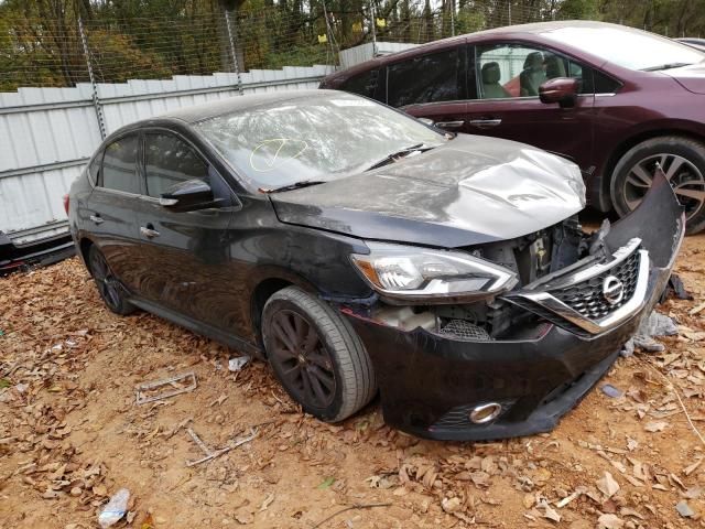 3N1AB7AP5HY276133 - 2017 NISSAN SENTRA S BLACK photo 1