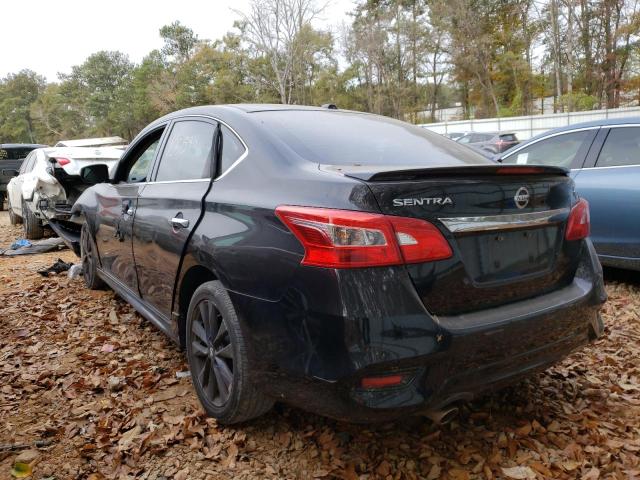 3N1AB7AP5HY276133 - 2017 NISSAN SENTRA S BLACK photo 3