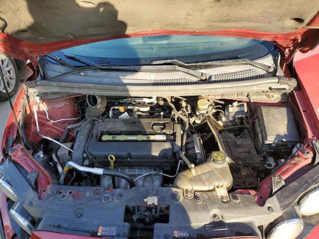 1G1JA5SH2D4170272 - 2013 CHEVROLET SONIC LS RED photo 7
