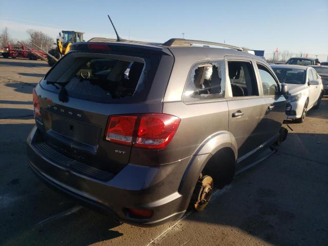 3C4PDCBG1ET171042 - 2014 DODGE JOURNEY SX GRAY photo 4