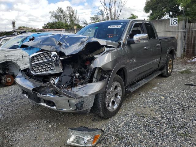 1C6RR7JT7DS507865 - 2013 RAM 1500 LARAM GRAY photo 2