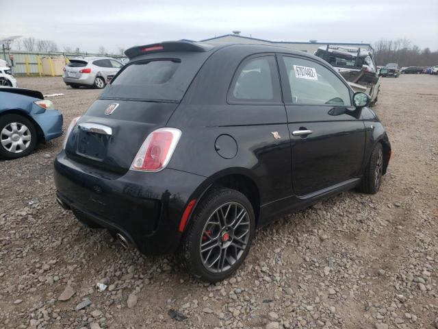 3C3CFFJHXKT861554 - 2019 FIAT 500 ABARTH BLACK photo 4