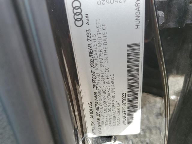 WAUBFGFF1F1****** - 2015 AUDI A3 2.0 QUA BLACK photo 10