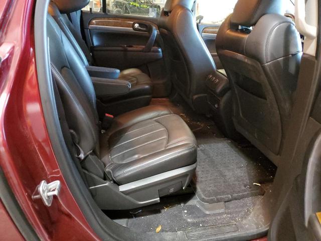 5GAKVBED4BJ228275 - 2011 BUICK ENCLAVE CX BURGUNDY photo 6