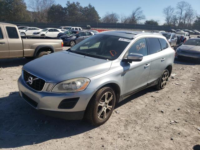 YV4902DZ1B2156001 - 2011 VOLVO XC60 T6 SILVER photo 2