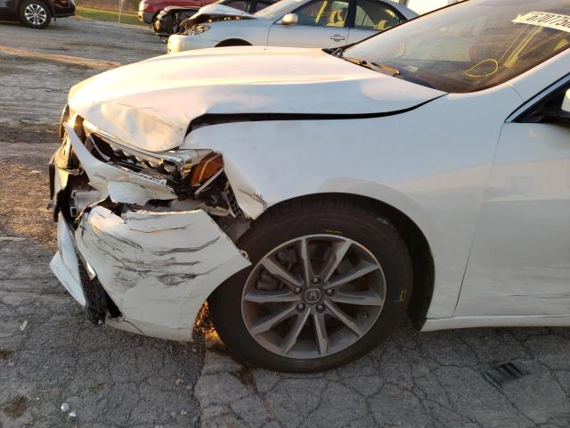 19UUB1F31JA004137 - 2018 ACURA TLX Ақ фото 9