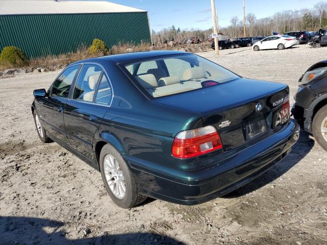 WBADT63462CK27749 - 2002 BMW 530 I AUTO GREEN photo 3