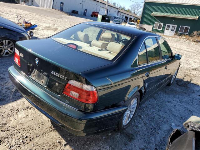 WBADT63462CK27749 - 2002 BMW 530 I AUTO GREEN photo 4